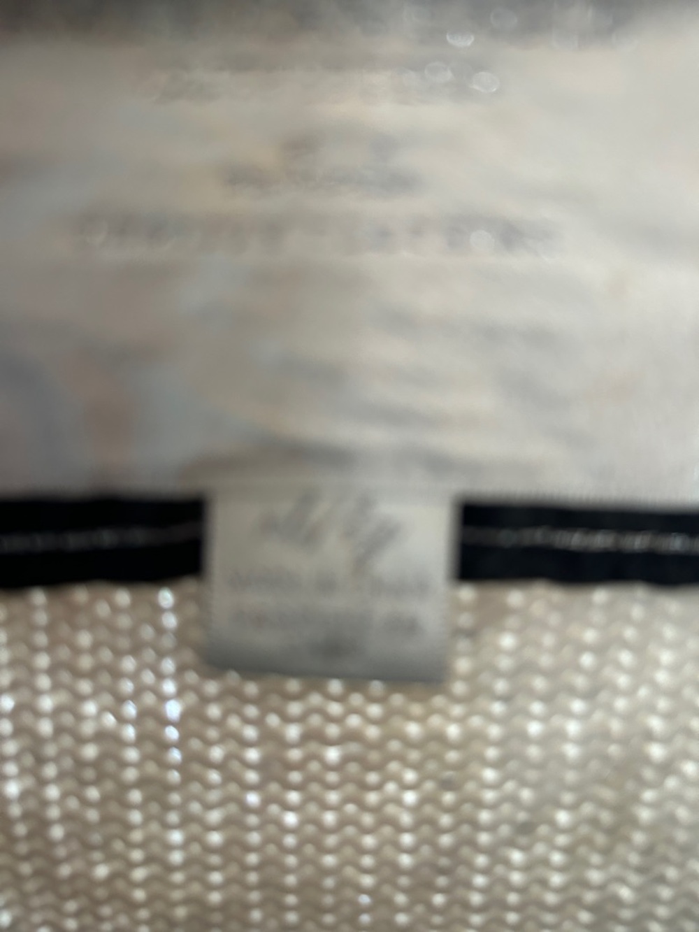 American Eagle Striped V-Neck Sweater in Gray & Cream-size Large - Picture 7 of 11